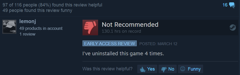 Illustration for article titled Fans Won't Stop Playing One Of Steam's Most Popular Games, Even Though They Claim To Hate It